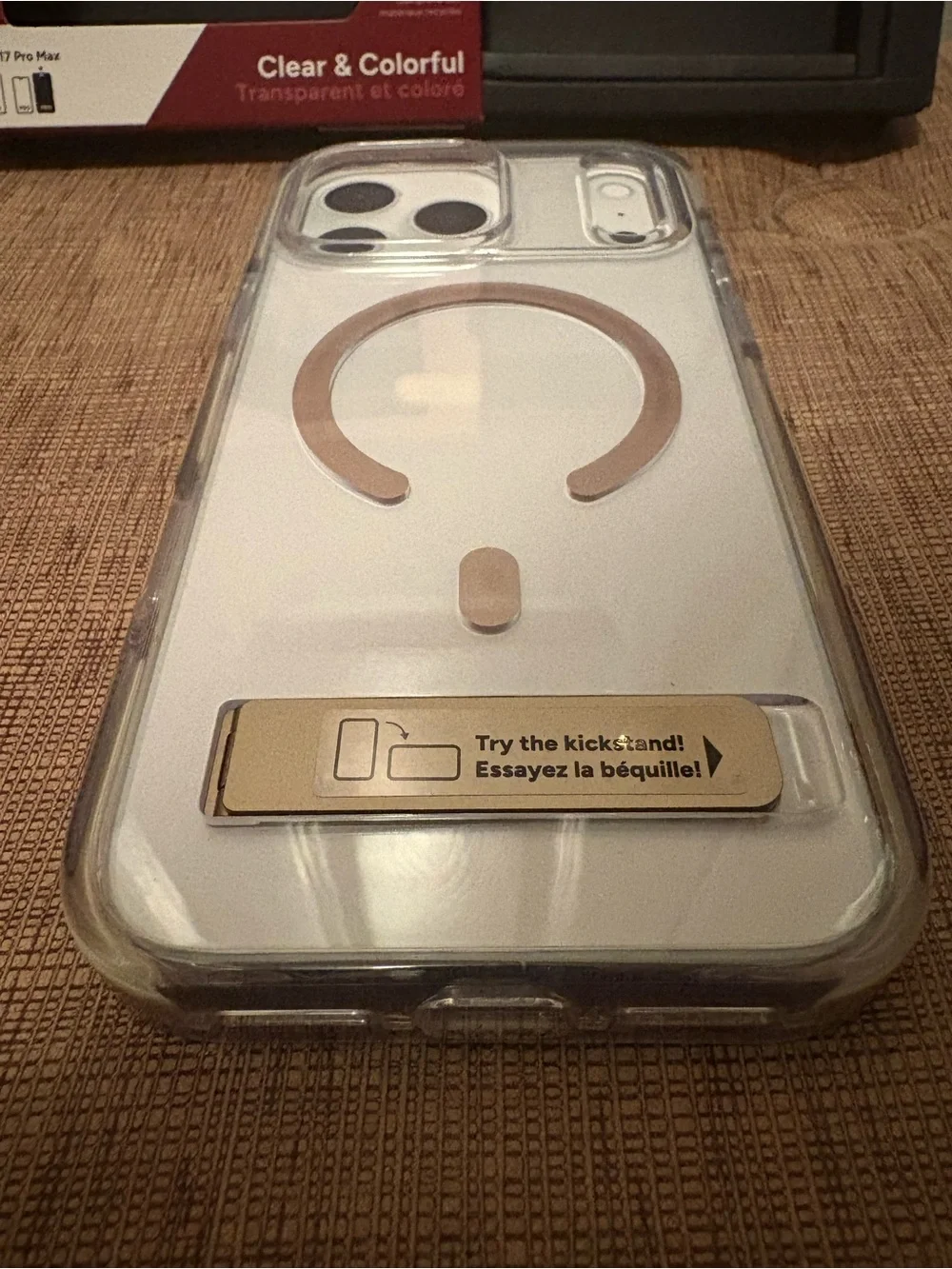 iPhone 17 Pro Max Santa Cruz C Snap Zagg crystal palace with kickstand Case